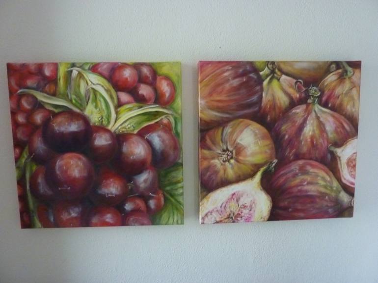 Original Fine Art Food Painting by BIGUI ARTE BRASIL