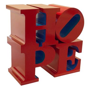 ROBERT INDIANA HOPE (RED/ BLUE) thumb