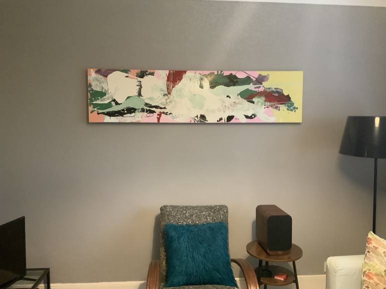 Original Abstract Expressionism Abstract Painting by Amy Olds