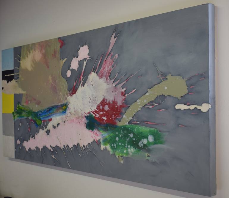Original Fine Art Abstract Painting by Amy Olds