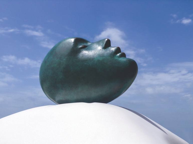 Original Figurative Fantasy Sculpture by Marina Stoponja