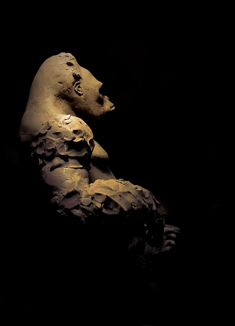 Original Figurative Animal Sculpture by Marina Stoponja