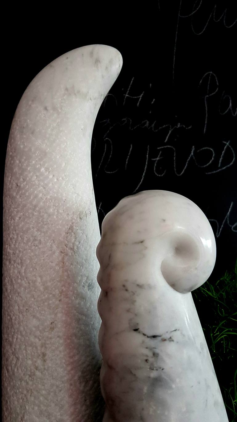 Original Figurative Botanic Sculpture by Marina Stoponja