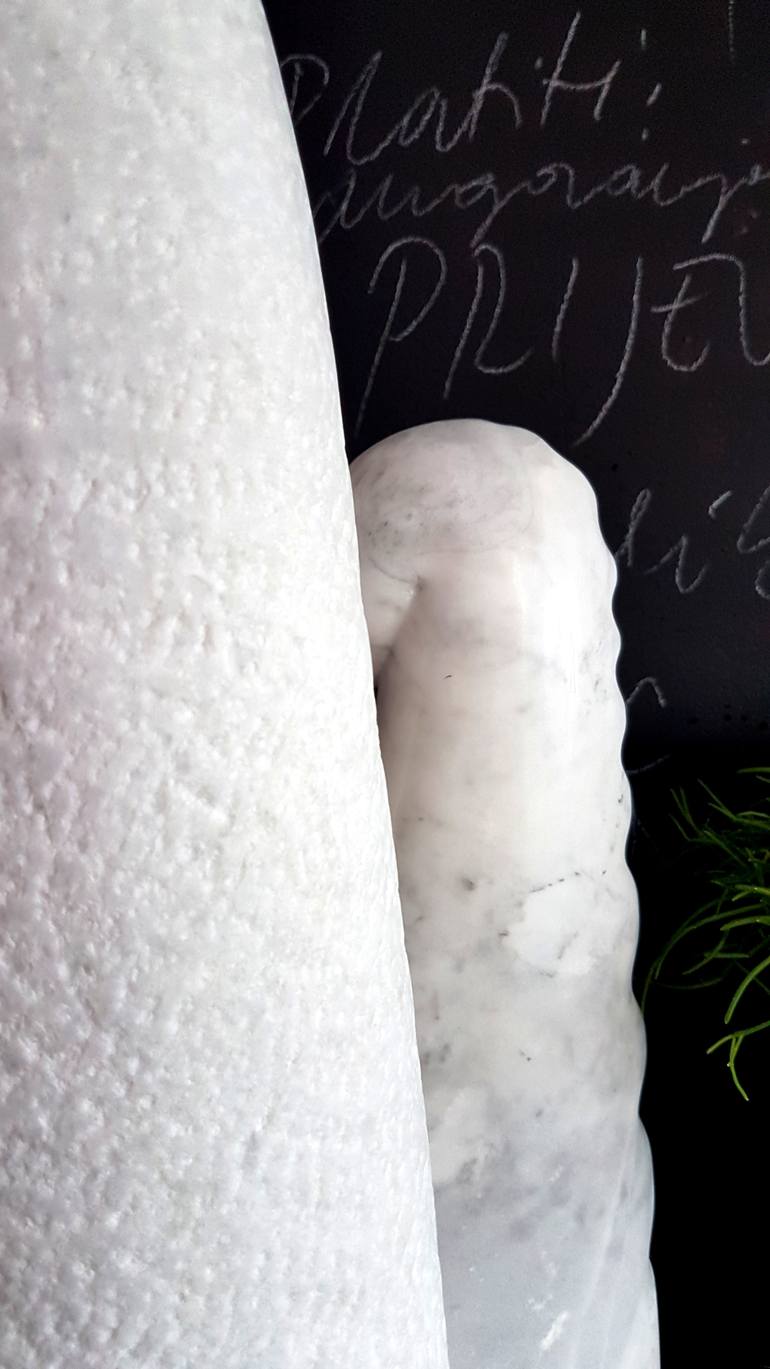 Original Figurative Botanic Sculpture by Marina Stoponja