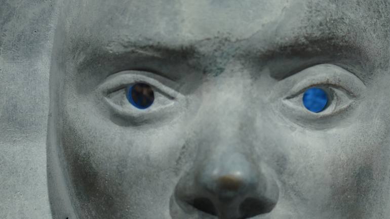Original Figurative People Sculpture by Marina Stoponja