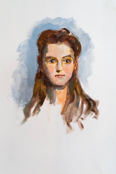 Original Contemporary People Painting by Alena Root