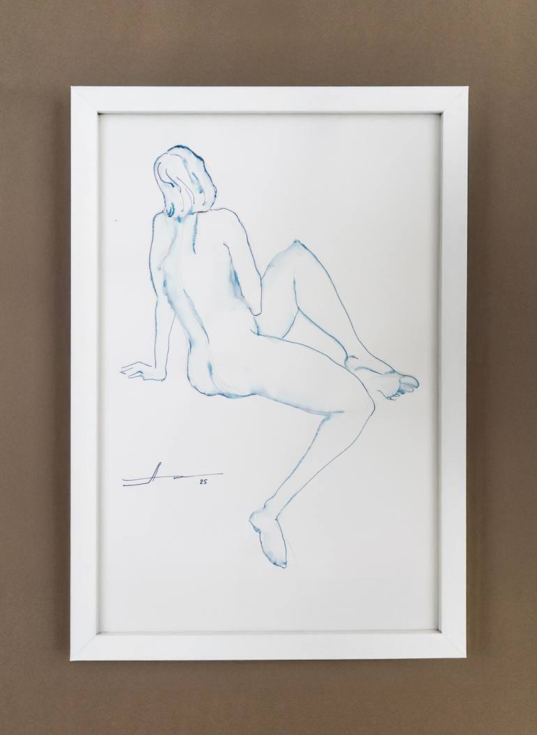 Original Contemporary People Drawing by Alena Root