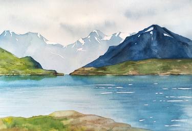 Print of Fine Art Landscape Paintings by Alena Root