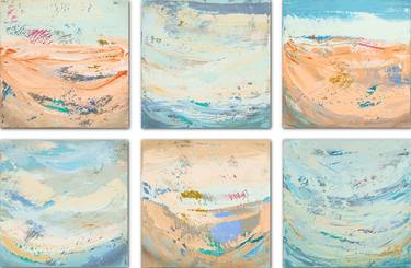 Original Abstract Landscape Paintings by Susana Sancho Beltran