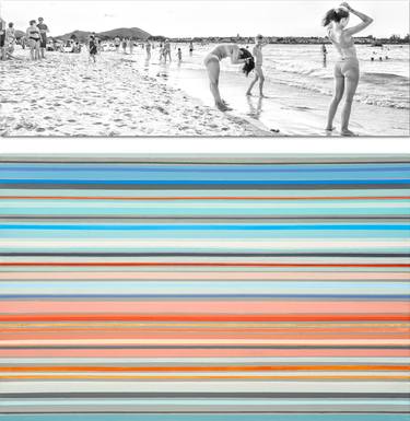Original Beach Mixed Media by Susana Sancho Beltran
