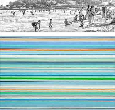 Original Beach Mixed Media by Susana Sancho Beltran