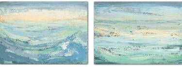 Original Abstract Landscape Paintings by Susana Sancho Beltran