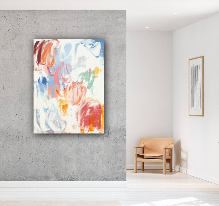 Original Abstract Expressionism Abstract Painting by Susana Sancho Beltran