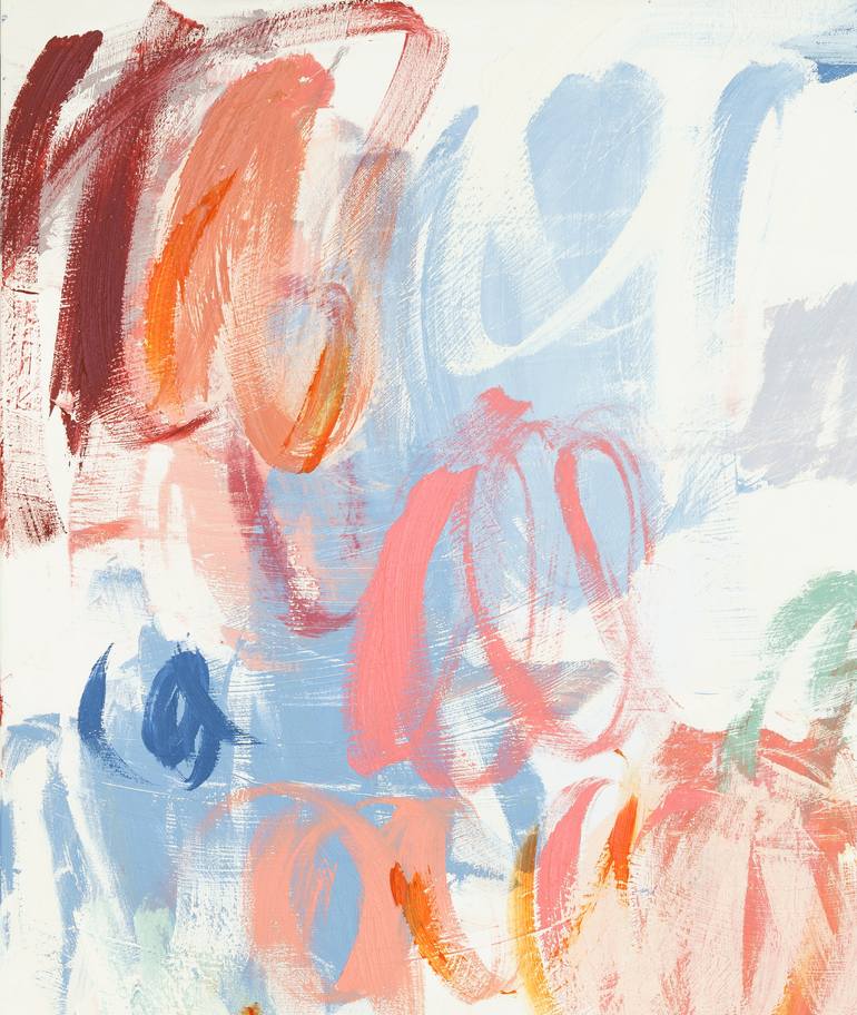 Original Abstract Expressionism Abstract Painting by Susana Sancho Beltran