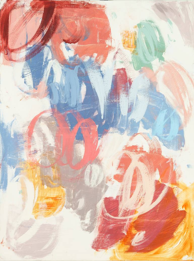 Original Abstract Expressionism Abstract Painting by Susana Sancho Beltran