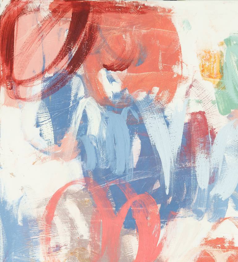 Original Abstract Expressionism Abstract Painting by Susana Sancho Beltran