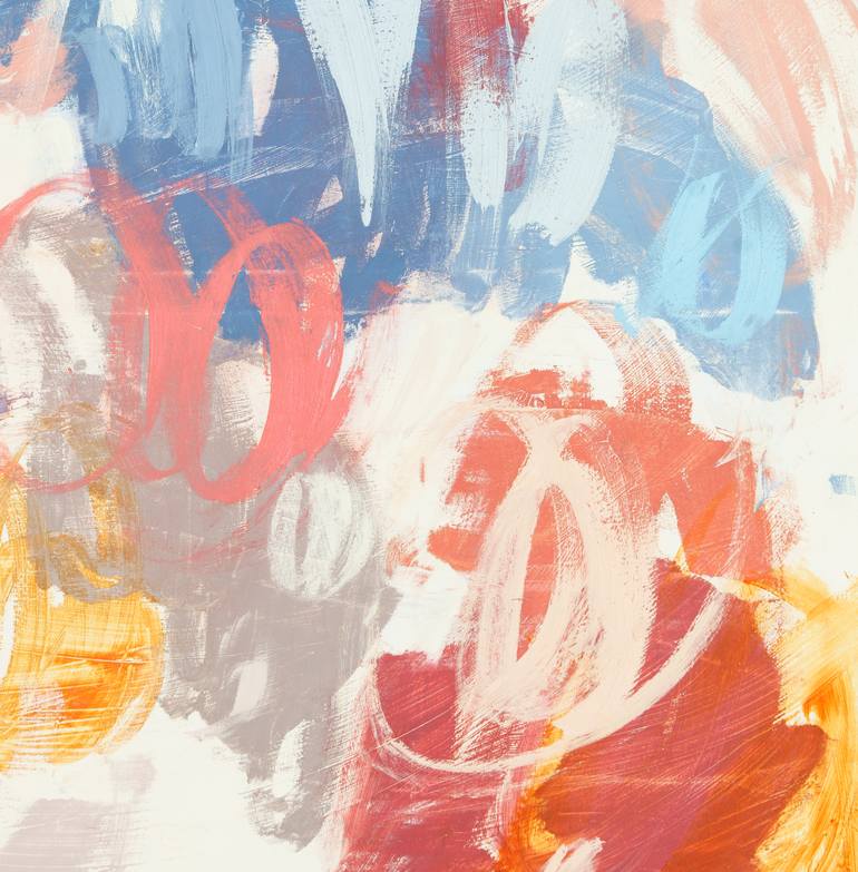 Original Abstract Expressionism Abstract Painting by Susana Sancho Beltran