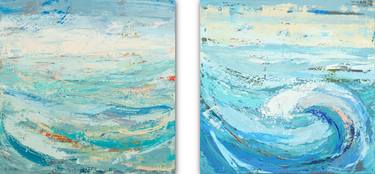 Original Abstract Landscape Paintings by Susana Sancho Beltran