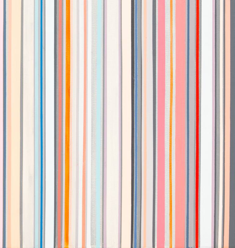 Original Abstract Geometric Painting by Susana Sancho Beltran