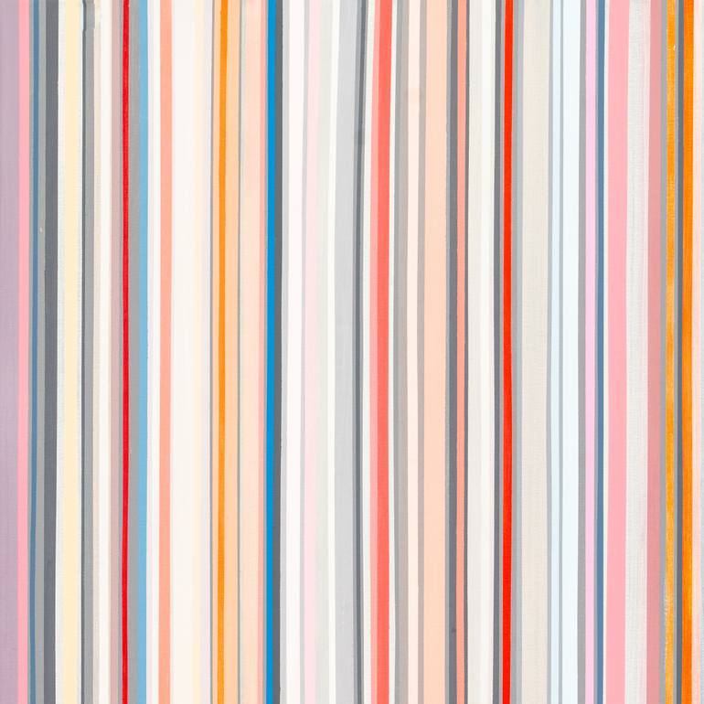 Original Abstract Geometric Painting by Susana Sancho Beltran