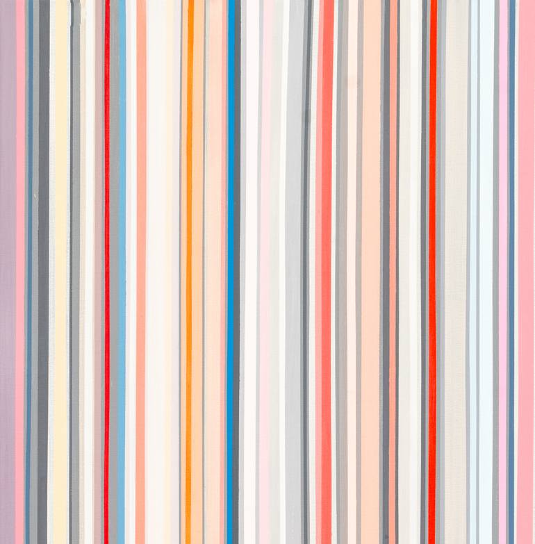Original Abstract Geometric Painting by Susana Sancho Beltran