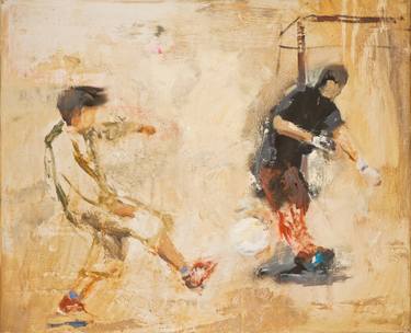 Original Sport Paintings by Susana Sancho Beltran