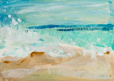 Original Seascape Collage by Susana Sancho Beltran