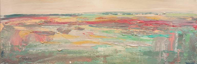 Original Abstract Landscape Painting by Susana Sancho Beltran