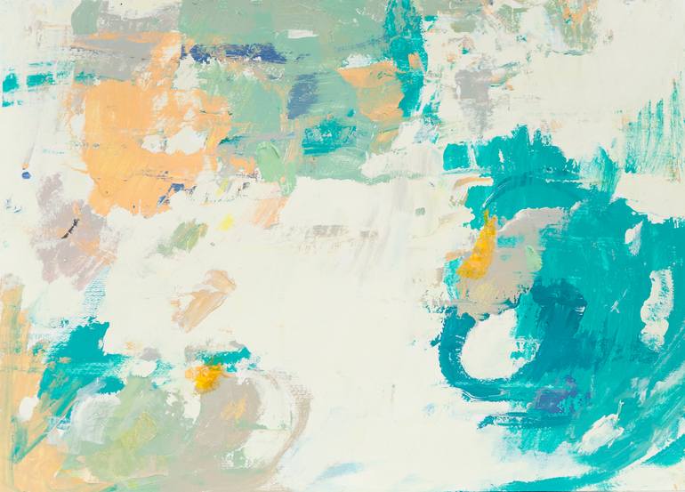 Original Abstract Expressionism Abstract Painting by Susana Sancho Beltran