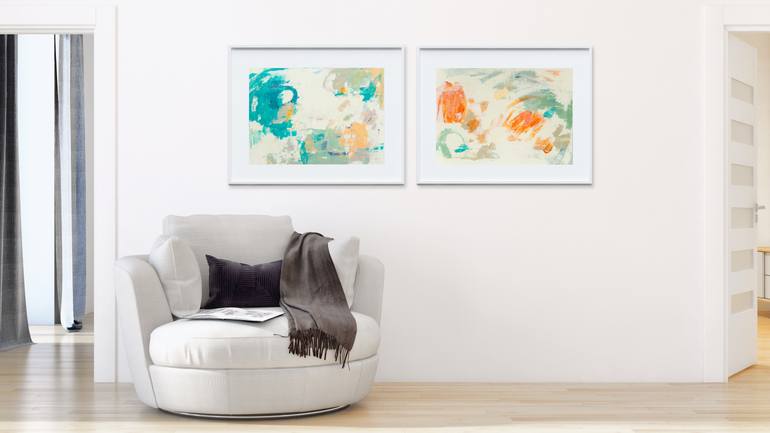 Original Abstract Expressionism Abstract Painting by Susana Sancho Beltran