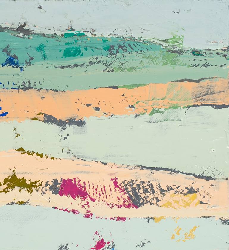Original Modernism Abstract Painting by Susana Sancho Beltran
