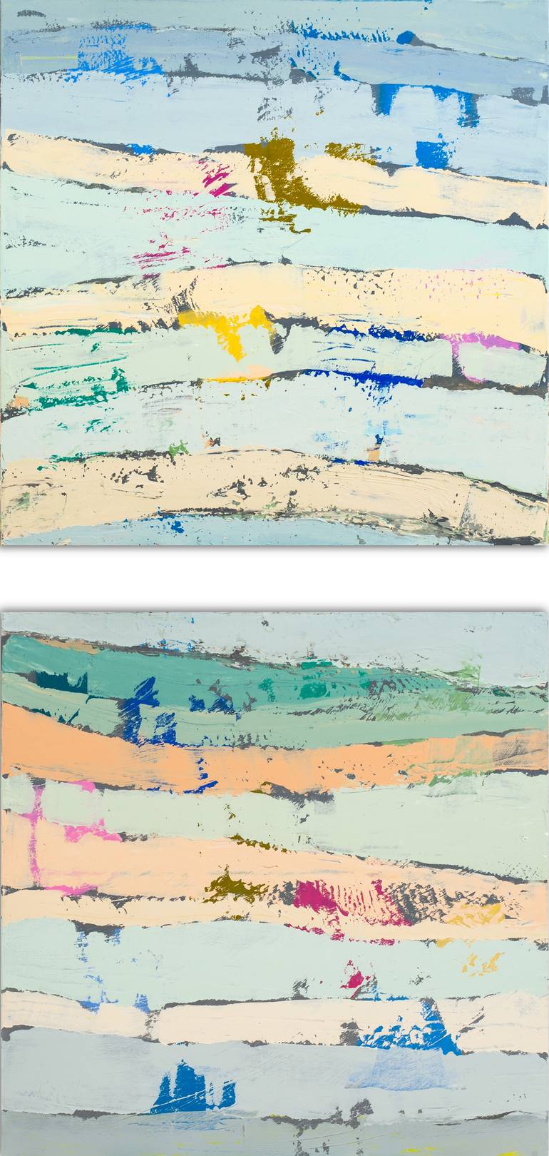 Original Modernism Abstract Painting by Susana Sancho Beltran