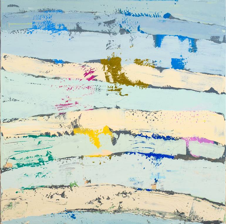 Original Modernism Abstract Painting by Susana Sancho Beltran