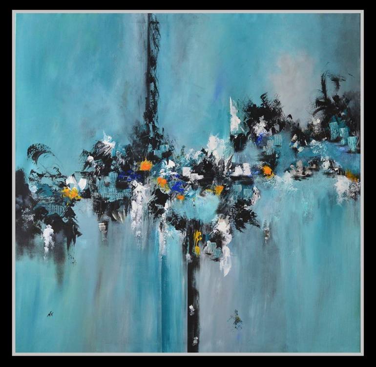 Original Abstract Paintings by Nadege Aelewaters