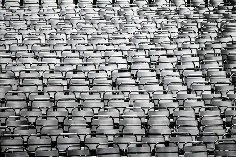 empty seats clipart black and white
