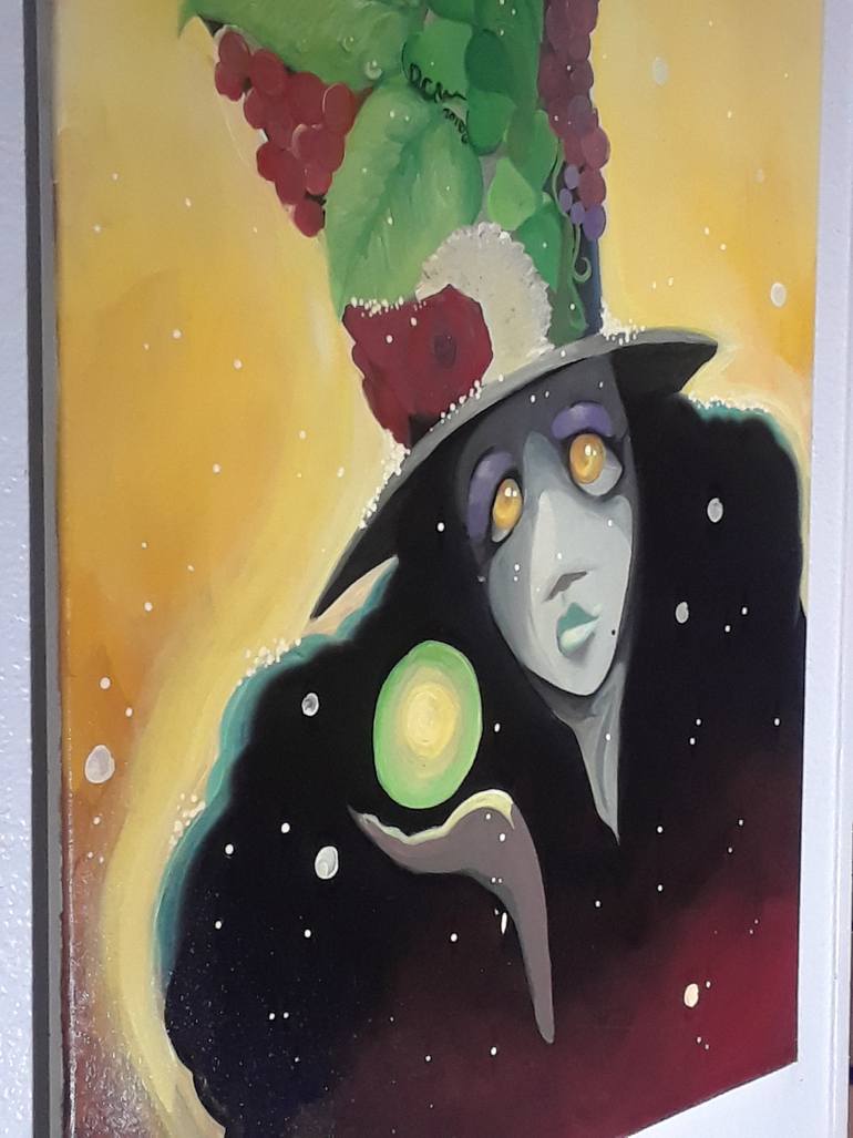 Original Expressionism Fantasy Painting by Rick Sorrells
