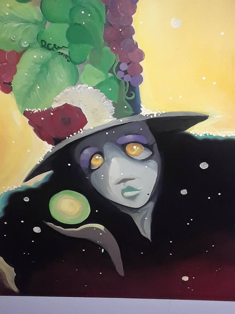 Original Expressionism Fantasy Painting by Rick Sorrells