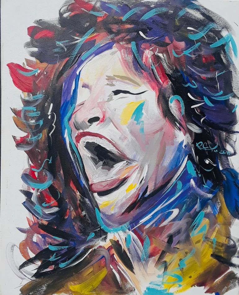 Chaka Painting By Rick Sorrells Saatchi Art