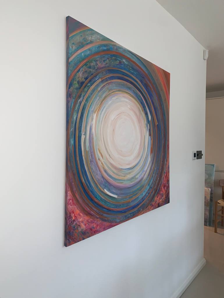 Original Abstract Expressionism Abstract Painting by Laverin Art