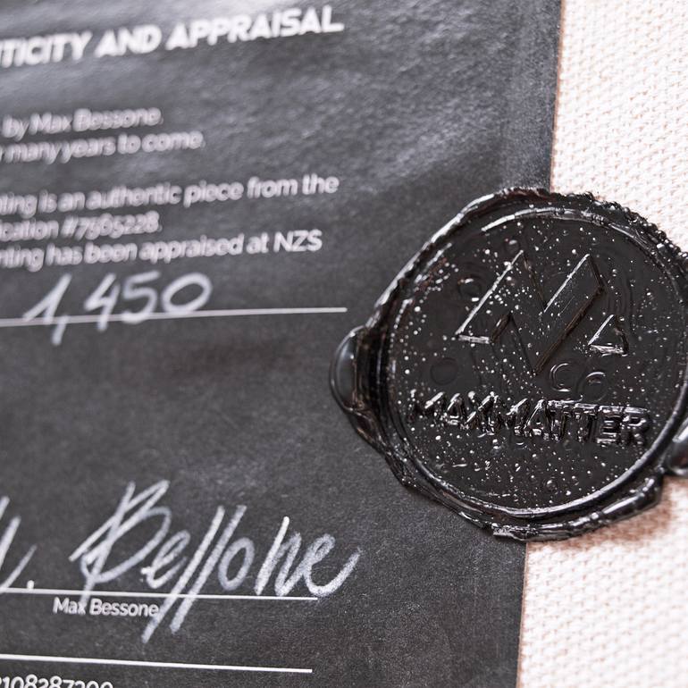 Original Abstract Animal Printmaking by Max Bessone