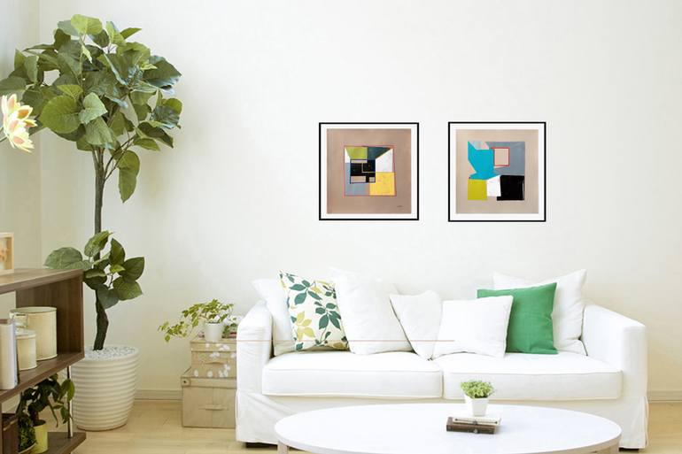 Original Contemporary Abstract Painting by Luis Medina