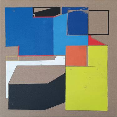 Print of Geometric Paintings by Luis Medina