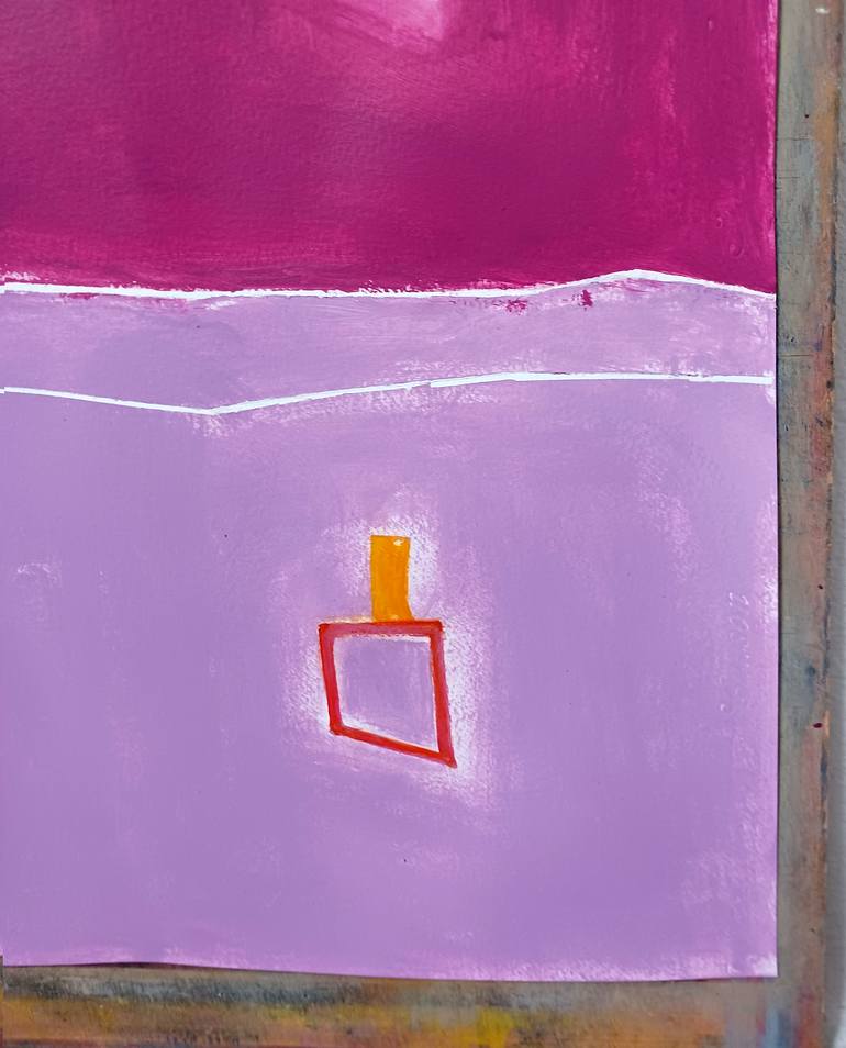 Original Fine Art Abstract Painting by Luis Medina