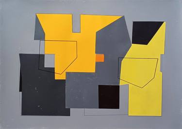 Original Geometric Paintings by Luis Medina