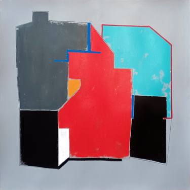 Original Contemporary Abstract Paintings by Luis Medina