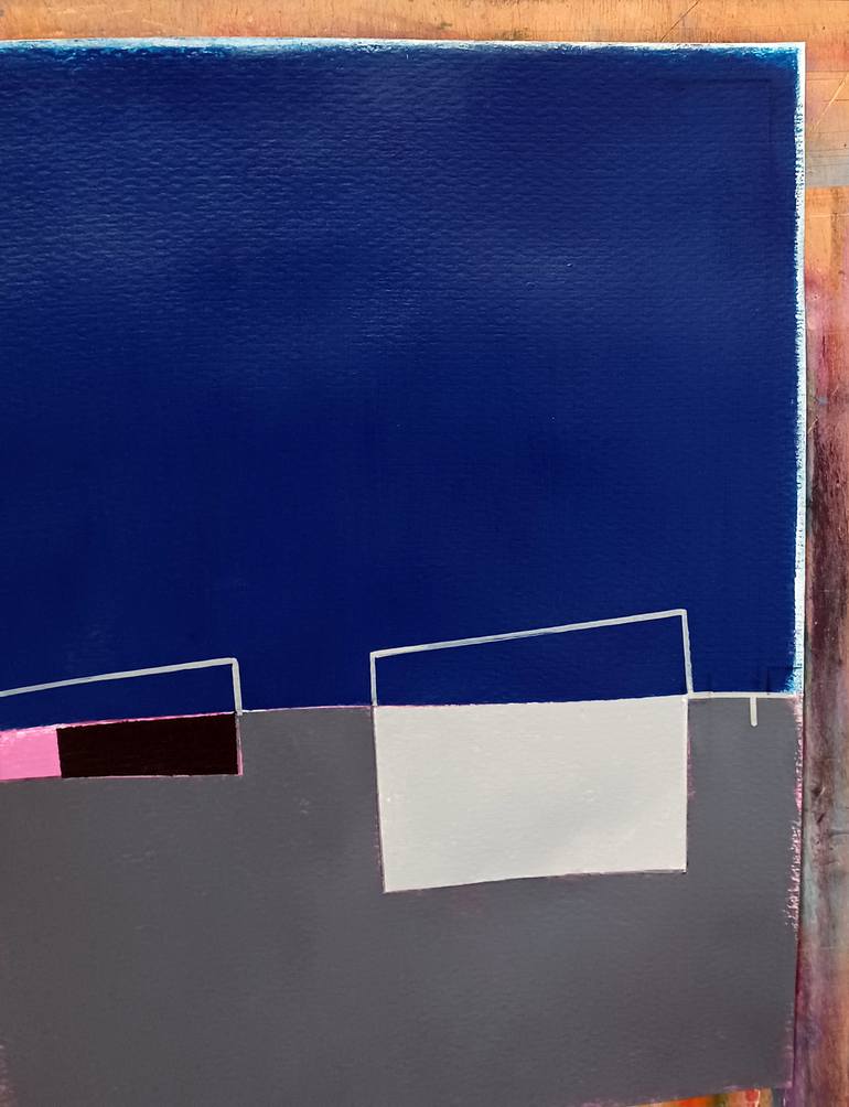 Original Abstract Expressionism Abstract Painting by Luis Medina