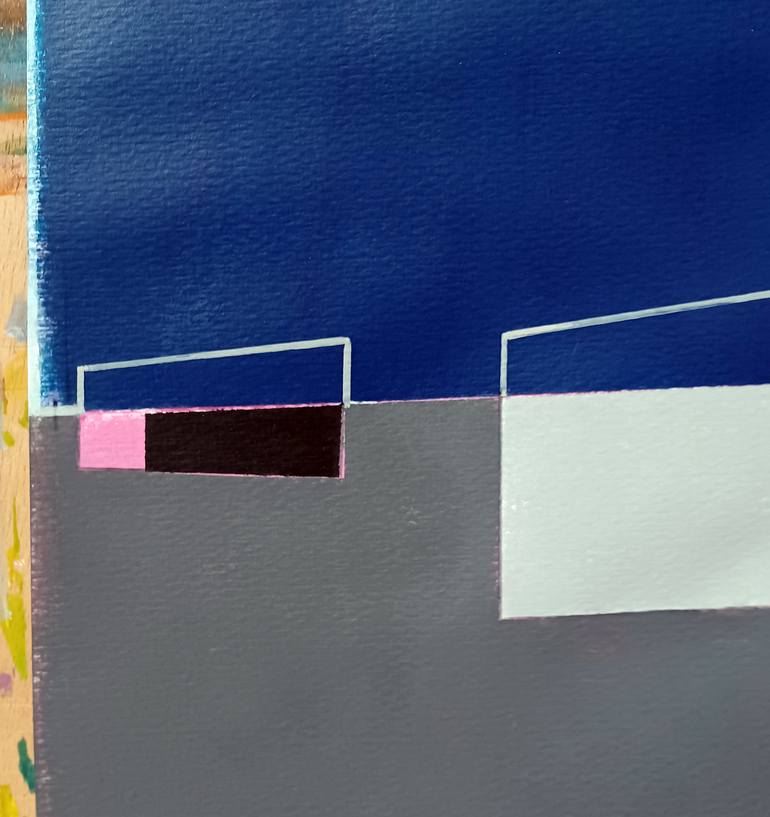 Original Abstract Expressionism Abstract Painting by Luis Medina