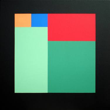 Original Geometric Paintings by Luis Medina