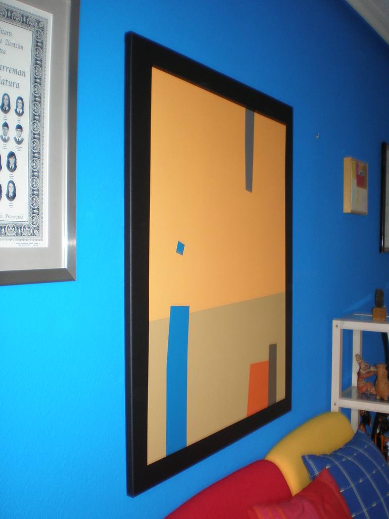 Original Figurative Abstract Painting by Luis Medina