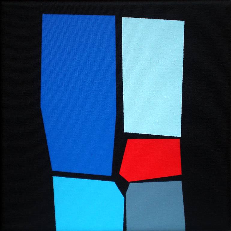 Original Geometric Painting by Luis Medina